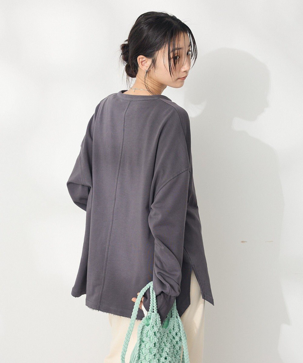 CRAFT STANDARD BOUTIQUE TC裏毛Ｖネックプルオーバー 