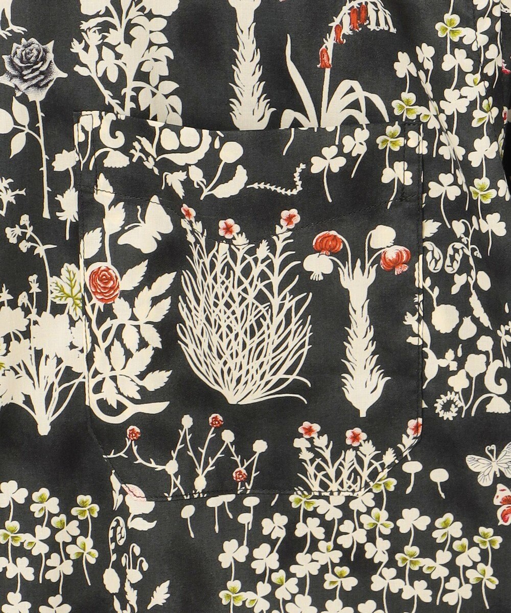 JOSEPH ABBOUD 【キングサイズ・新作・英国・リバティ社】リバティタナローンプリント 半袖シャツ 