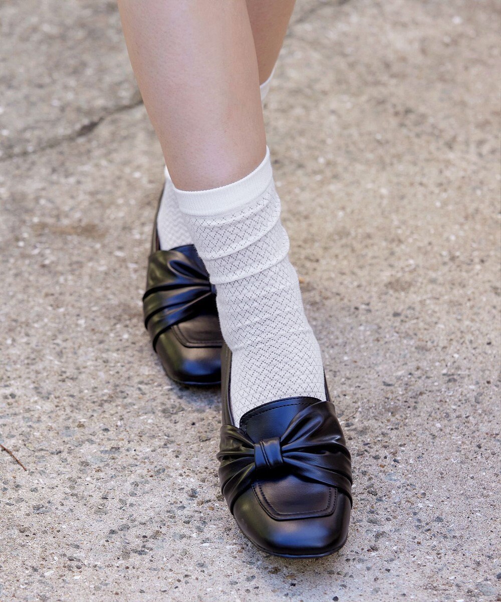 Tiaclasse レース編みソックス 