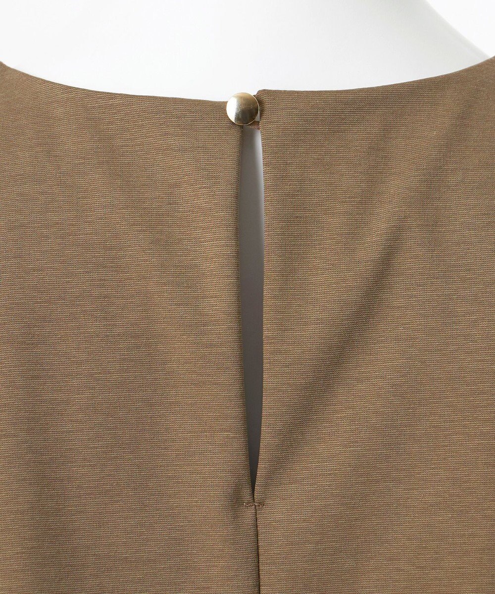 23区 【エステータ】トリアセファインジャージー ラッフルデザイン カットソー 