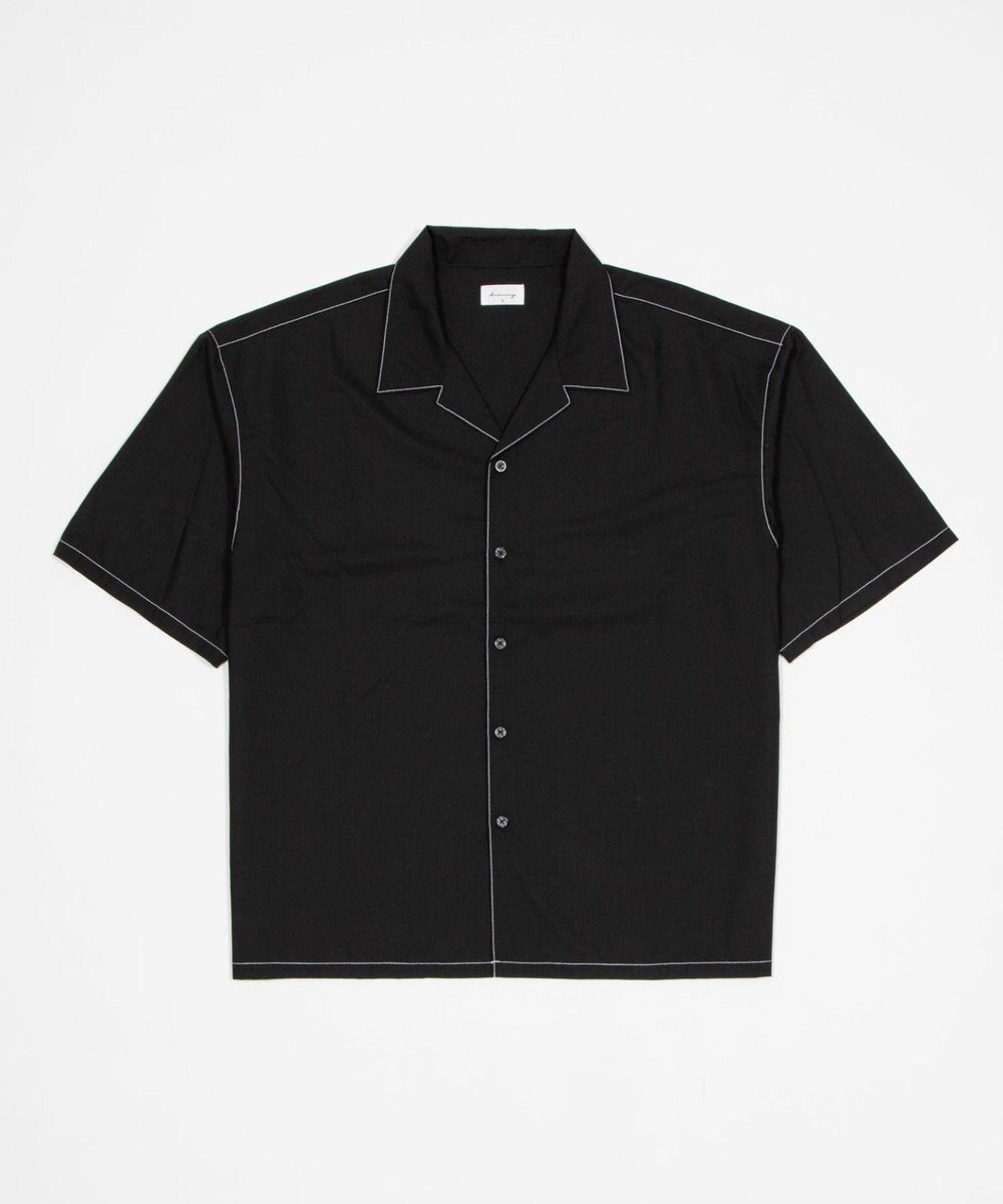 WEGO 【ユニセックス着用ITEM/SMLサイズ展開】 TRオープンカラーシャツ（SS） 