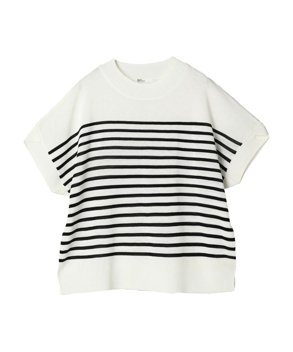 CRAFT STANDARD BOUTIQUE 【洗える】チューリップスリーブプルオーバー 