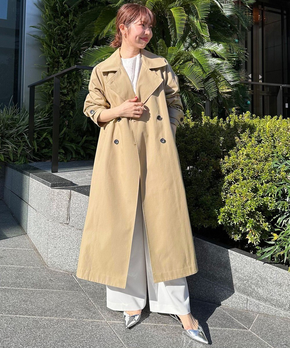 UNFILO ロングトレンチコート 