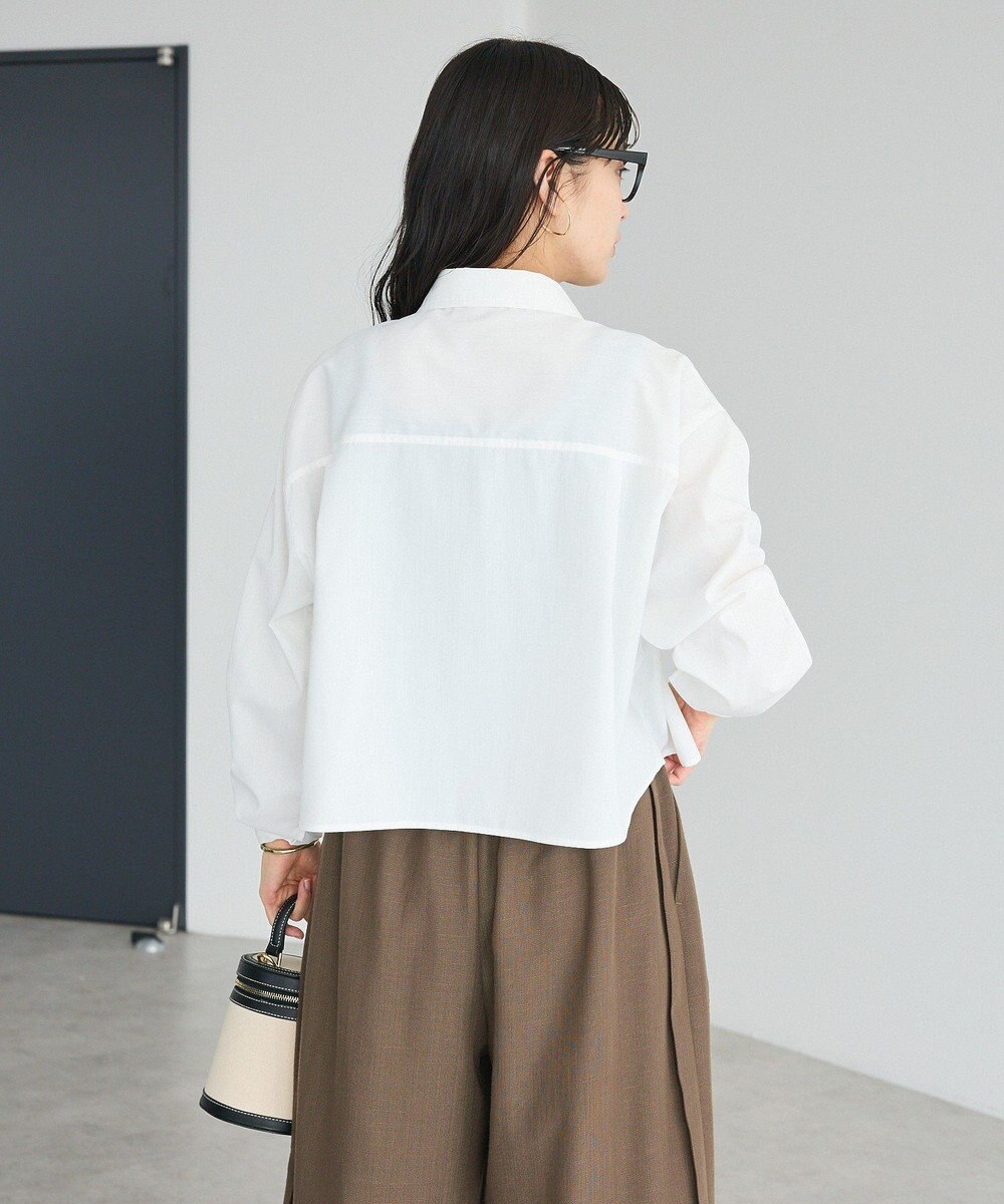 CRAFT STANDARD BOUTIQUE クロップドレングスシャツ 