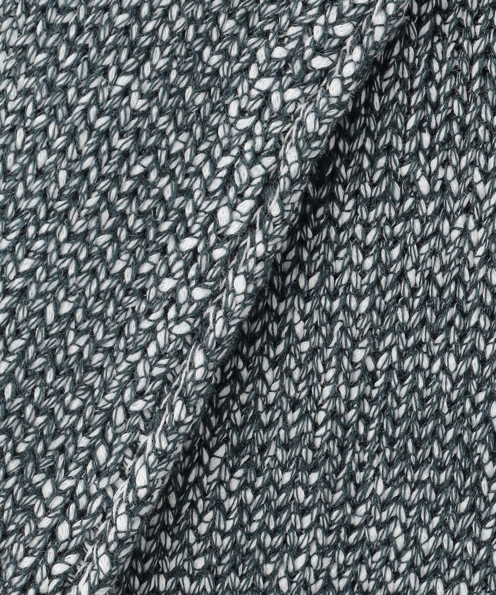 JOSEPH ABBOUD 【イタリア糸使用】コットンリリヤーン ニット ジャケット 