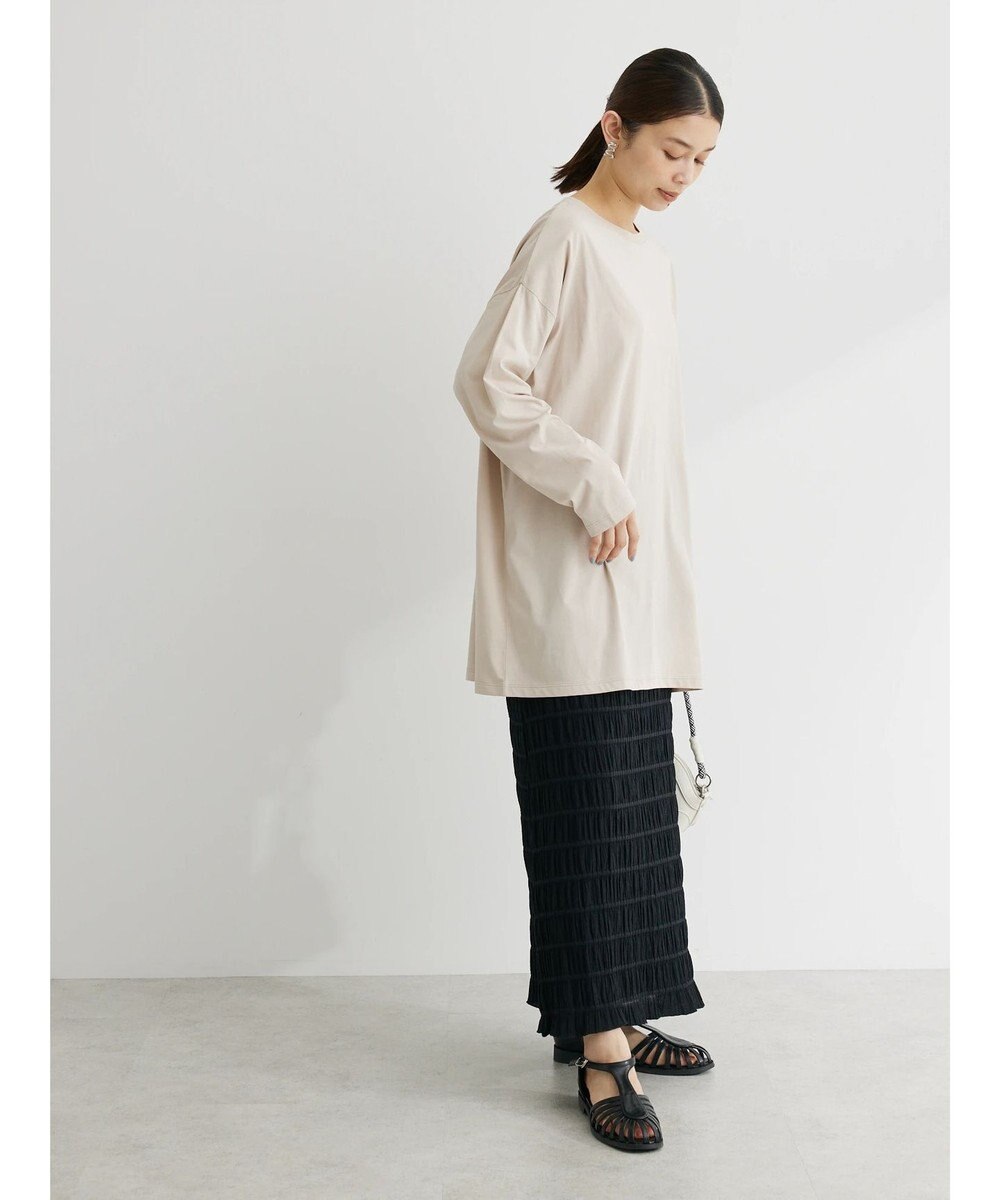 Green Parks シアーバックロゴチュニック 