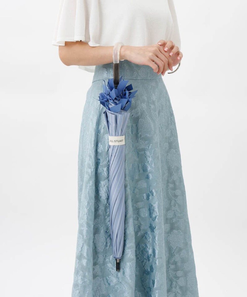 AURORA 【 JILL STUART（ジル スチュアート）】・WEB限定・　リボン付き晴雨兼用パラソル(長傘) 