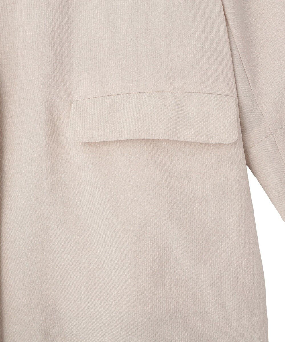 YECCA VECCA マシンウォッシャブルリネンライクジャケット 