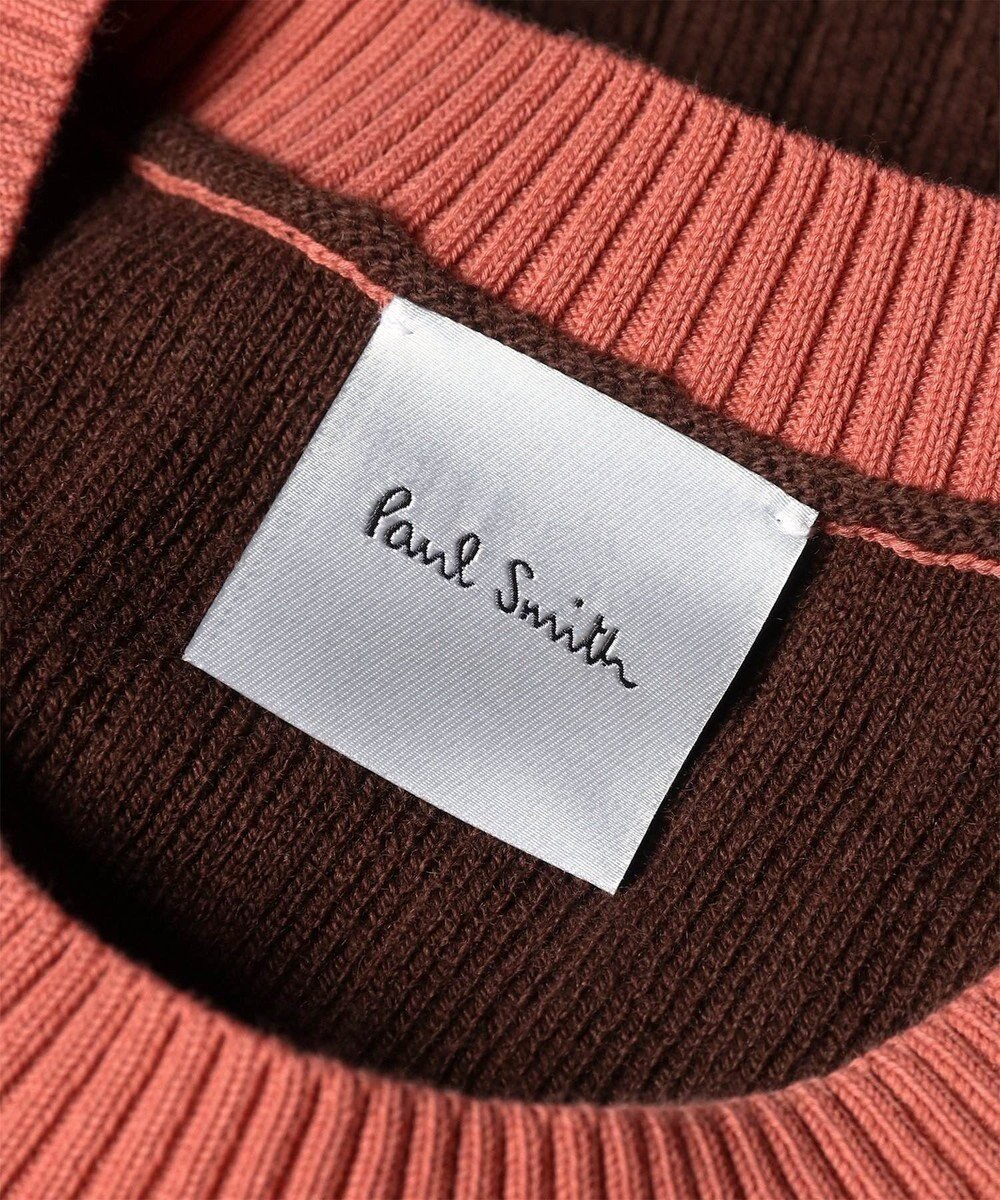 Paul Smith バイカラー スリット ニット 