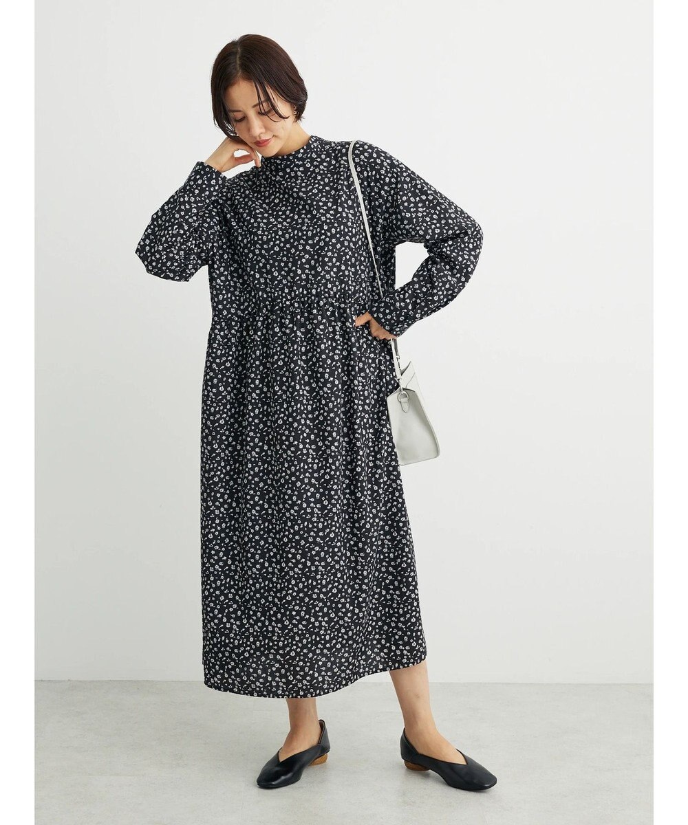 Green Parks ２ｗａｙ小花柄ギャザーシャツワンピース 