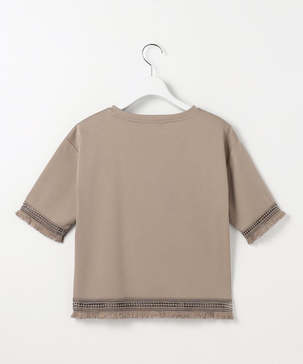 自由区 L コンパクトハイゲージフリンジ Tシャツ 