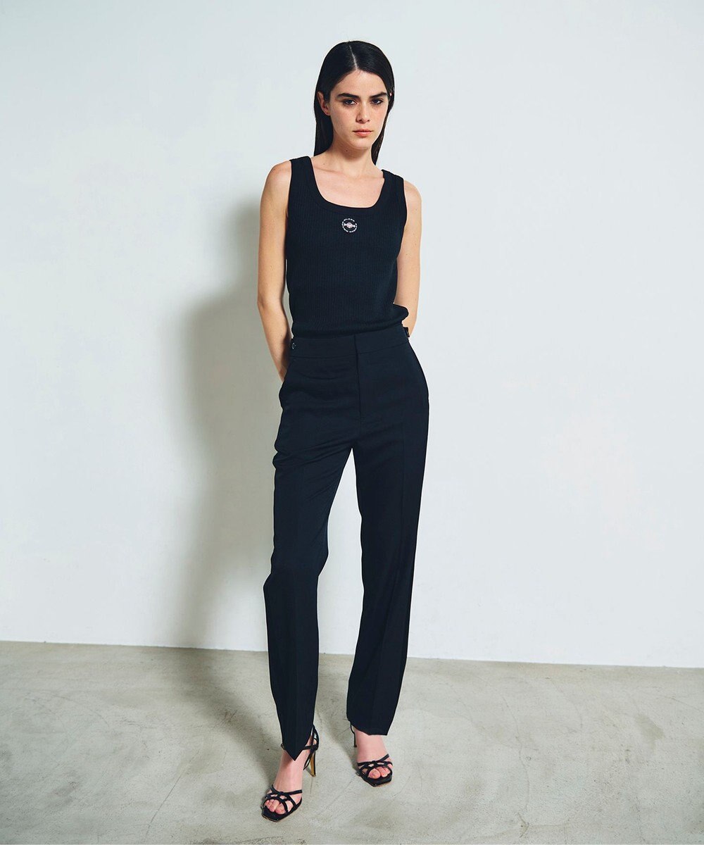 GRACE CONTINENTAL リブニットタンクトップ 