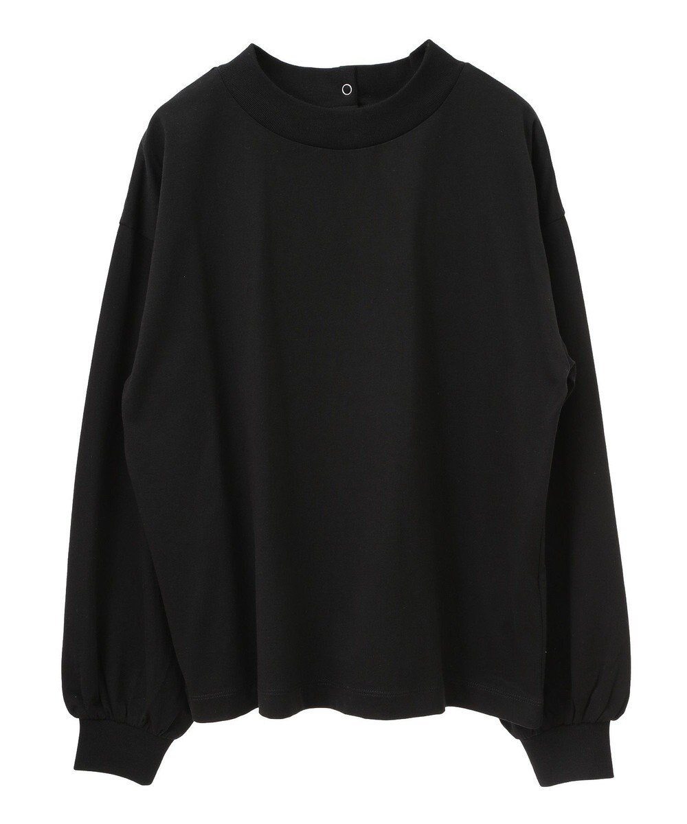 CRAFT STANDARD BOUTIQUE モックネックリングドット長袖プルオーバー 