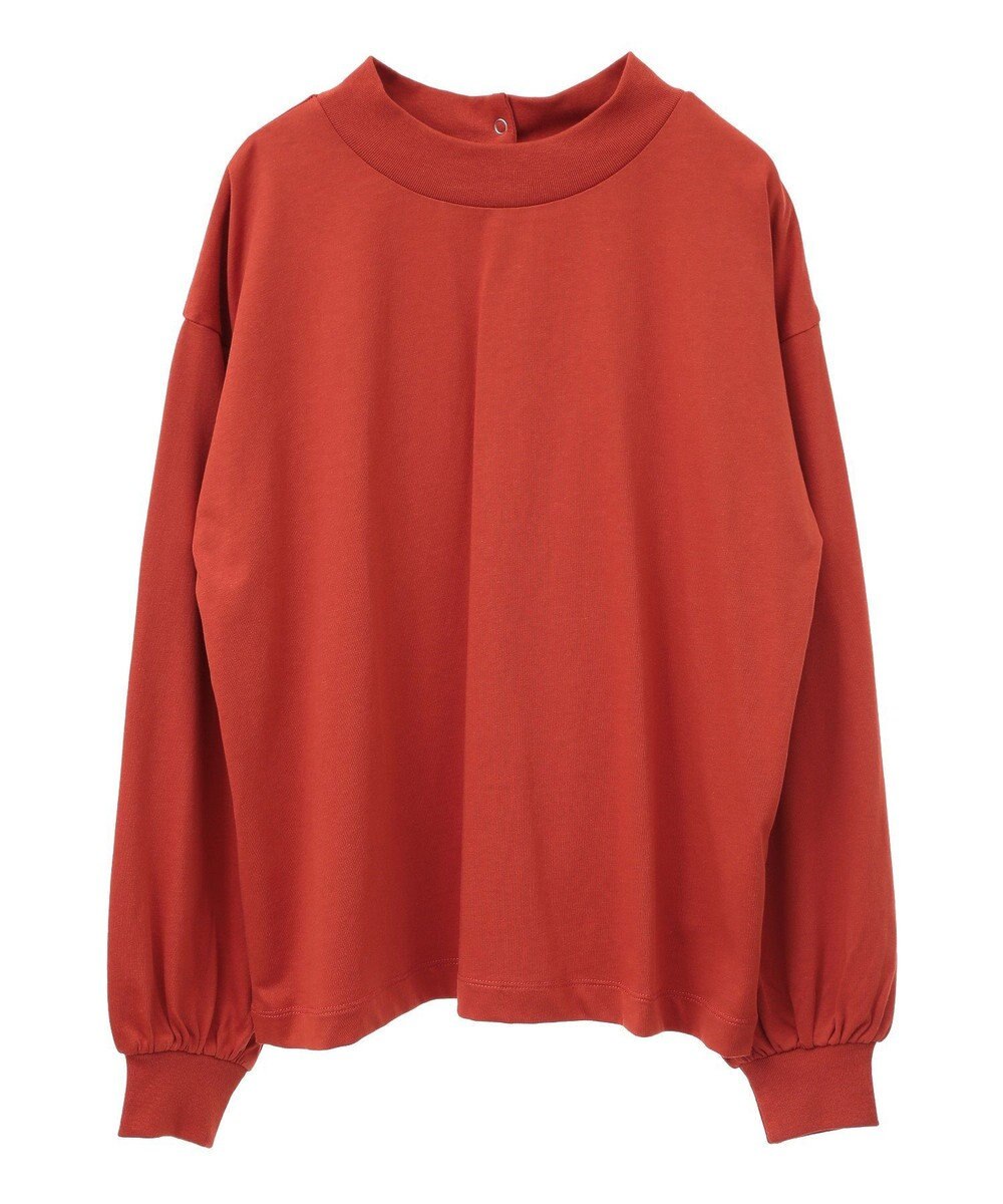 CRAFT STANDARD BOUTIQUE モックネックリングドット長袖プルオーバー 