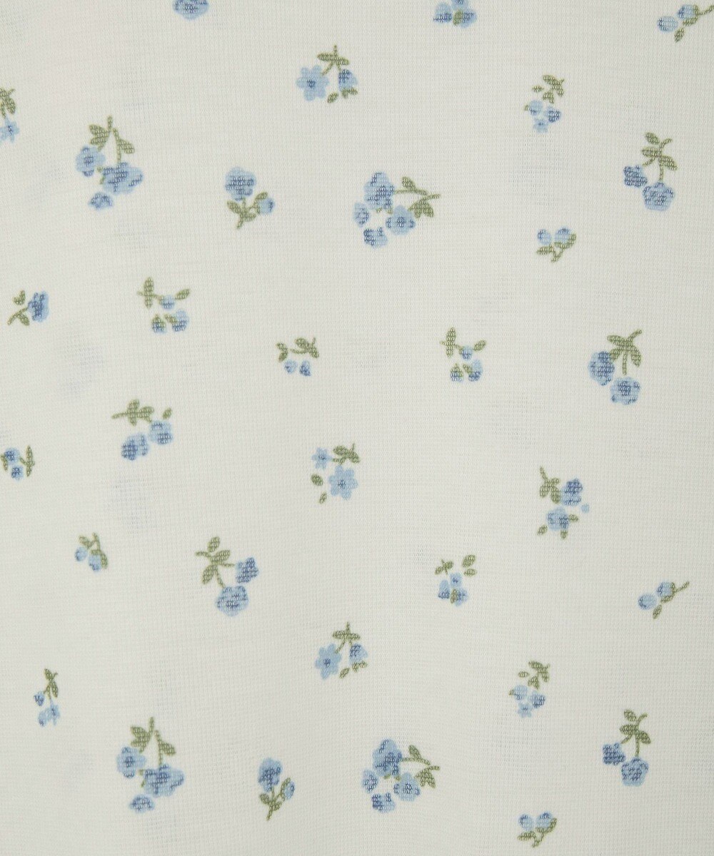 earth music&ecology ハイネックフラワーメロープルオーバー 