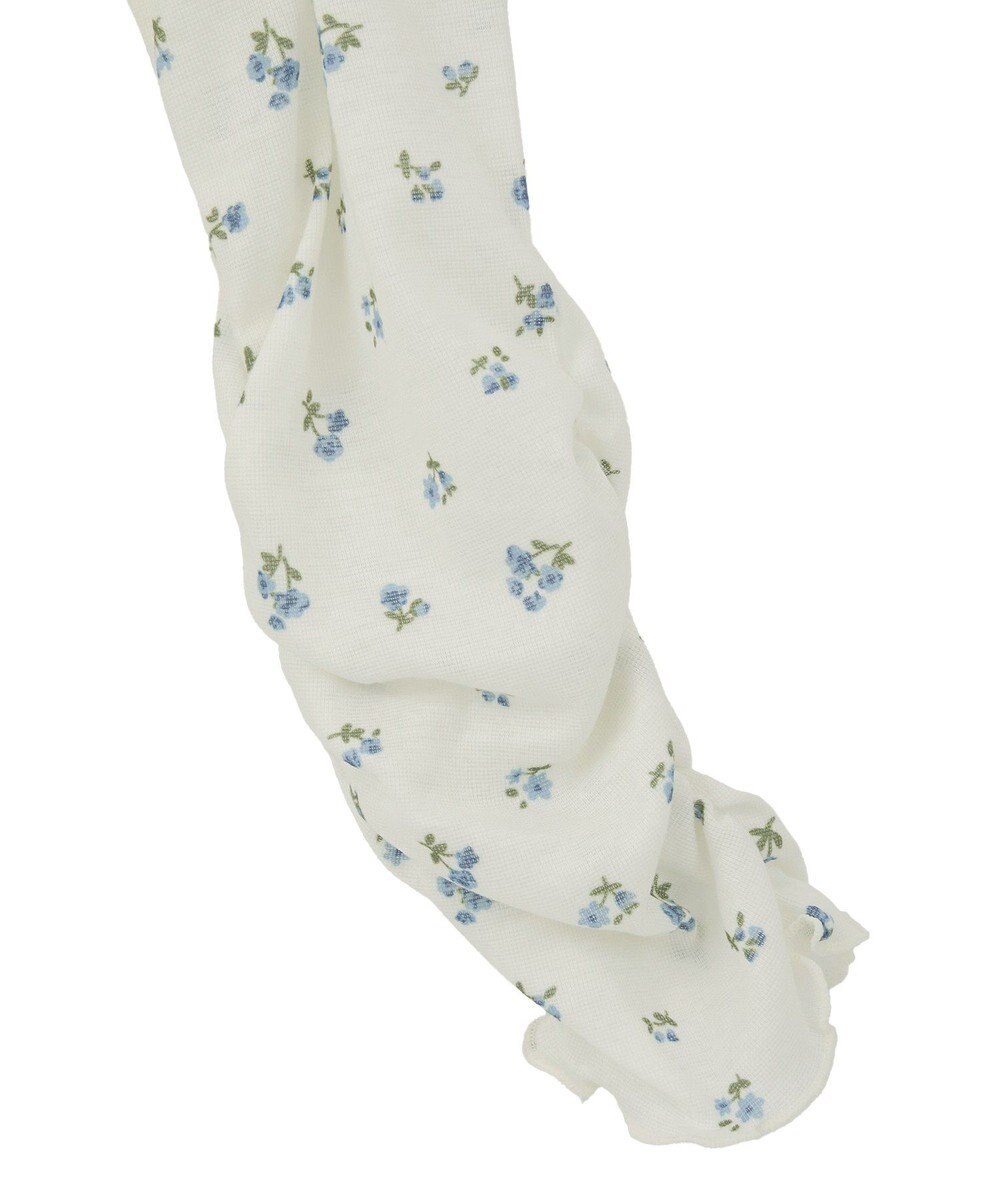 earth music&ecology ハイネックフラワーメロープルオーバー 