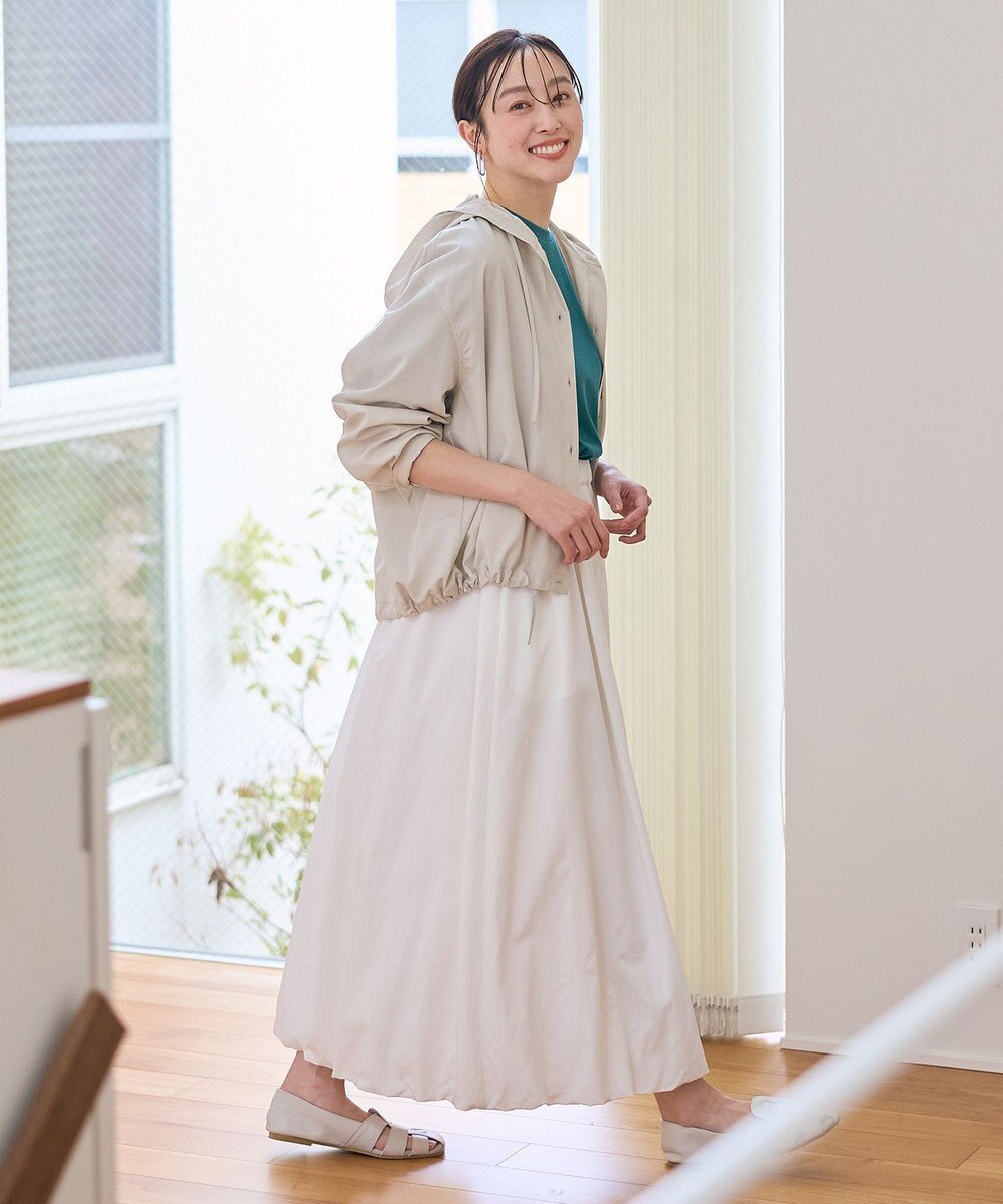 ANY L 撥水フーデットシャツ 