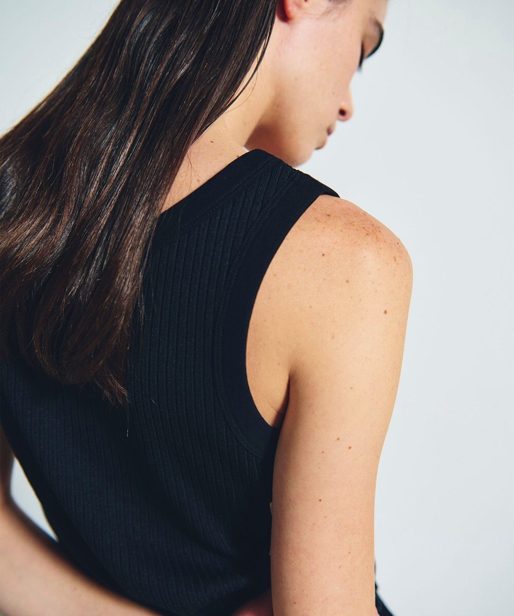 GRACE CONTINENTAL リブニットタンクトップ 