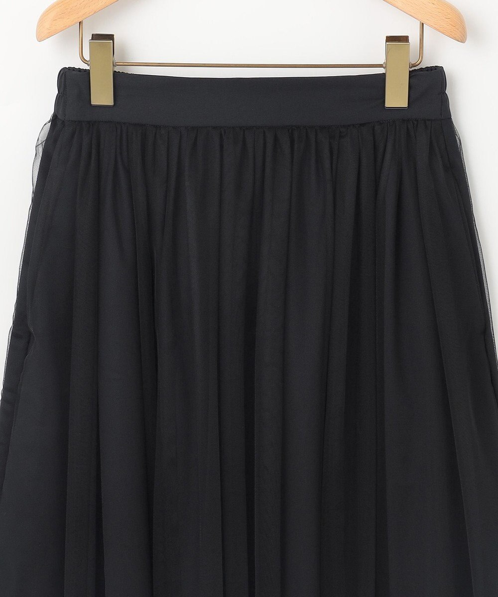 組曲 L 【WEB限定・2SET】シャイニーラメニット×チュールスカート 