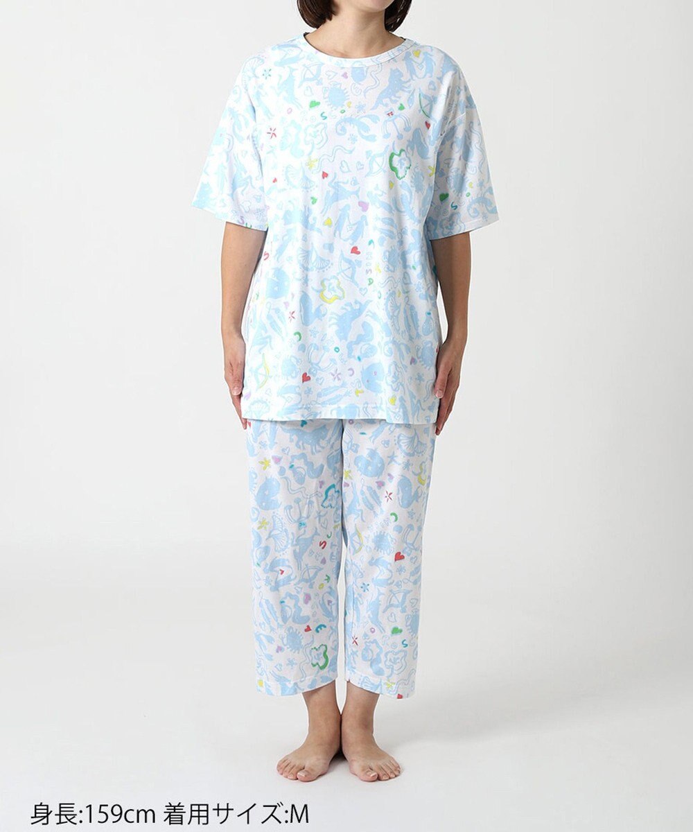 tsumori chisato SLEEP ツモリチサト パジャマ 5分袖 半袖 8分丈 レディース UDT166 /ワコール 