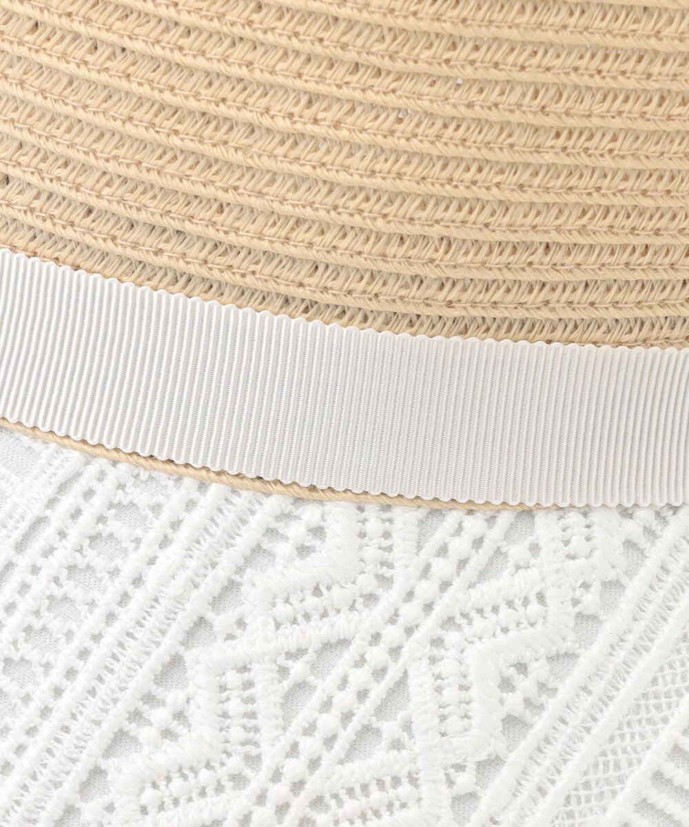 23区GOLF 【WOMEN】ブレードキャップ　UV対策紫外線対策に！日常使いもしやすいレースデザイン 