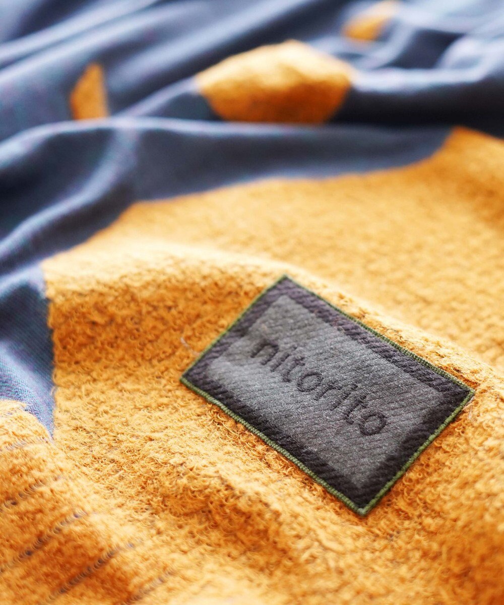nitorito 【UNISEX】mountain&moon 山と月モチーフ柄 ストール 