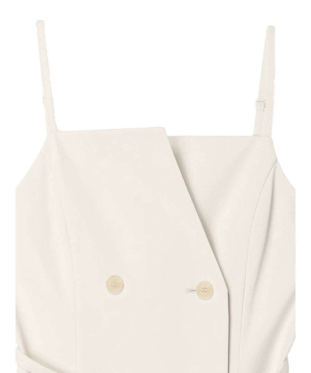 earth music&ecology トレンチ風キャミミニワンピース 