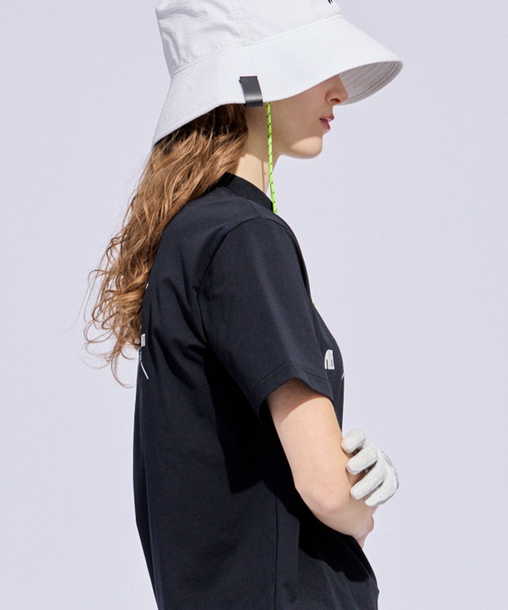 PW CIRCULUS 【WOMEN】アニマルグラフィックモックネック  ゴルフウェア レディース 