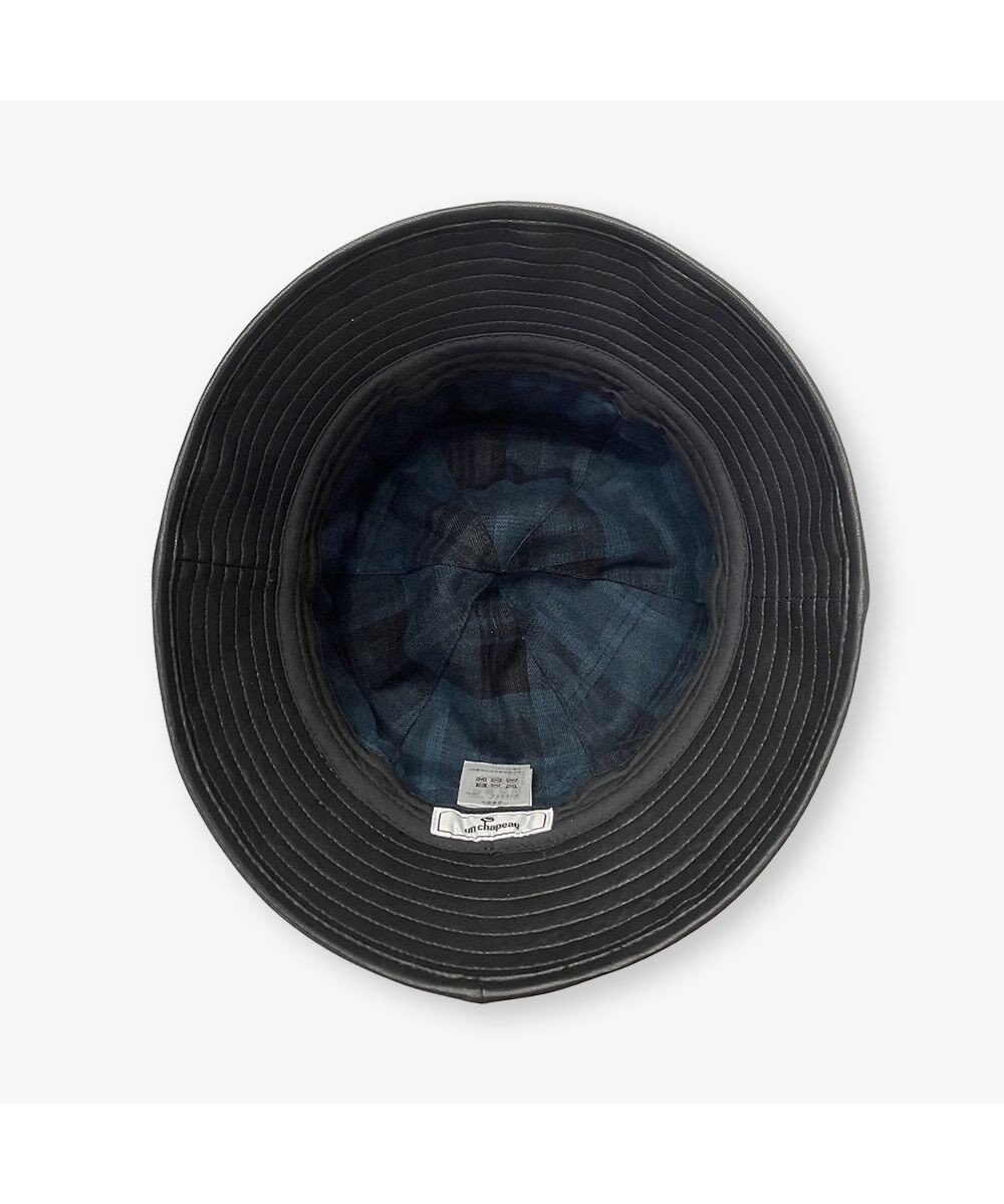 林八百吉商店 un chapeau エコレザーメトロハット 
