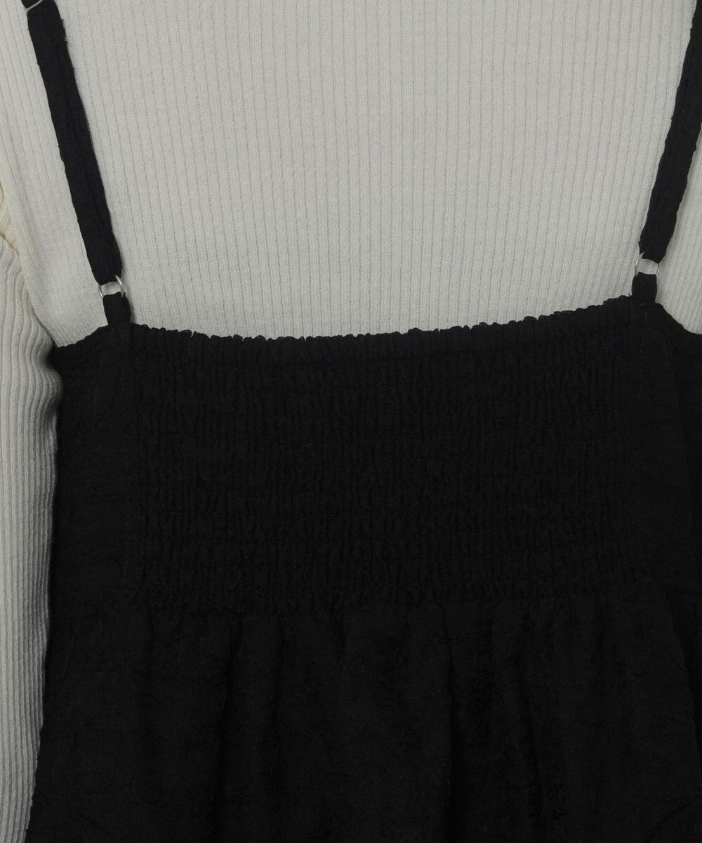 WEGO イレヘムフリルキャミワンピース 