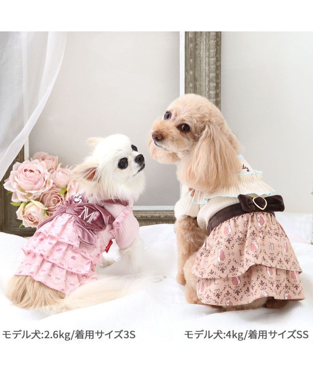 PET PARADISE ディズニー ミニーマウス ワンピース 《モノグラム柄》 小型犬 
