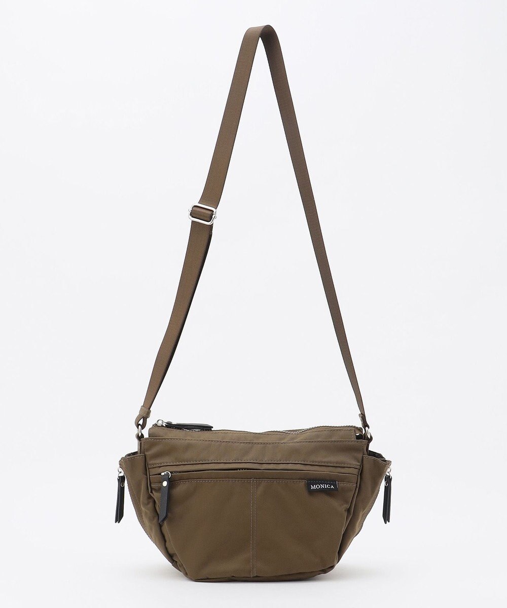 LA BAGAGERIE 【MONICA】サイドジップミニショルダーバッグ 