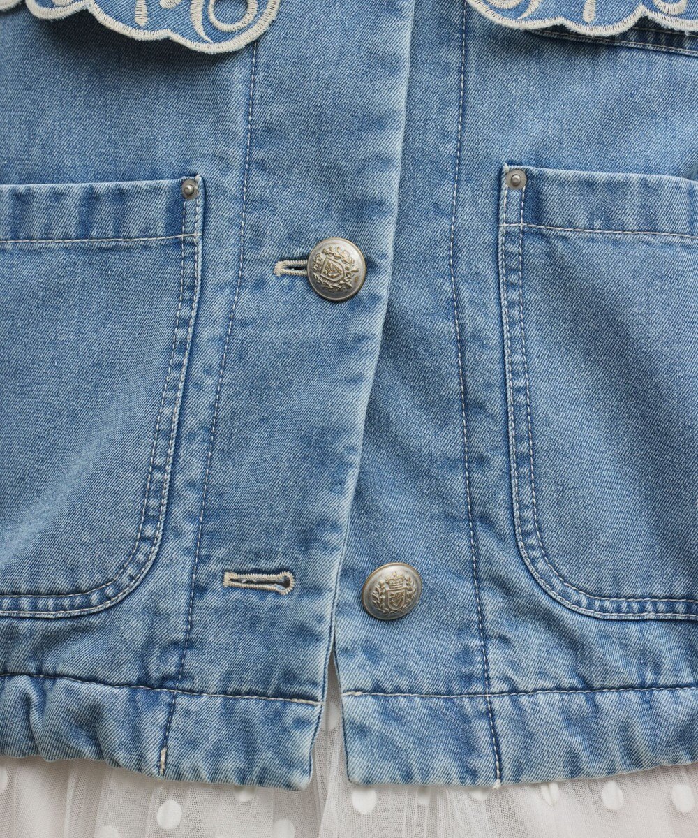 GRACE CONTINENTAL ケープ付カバーオールジャケット 