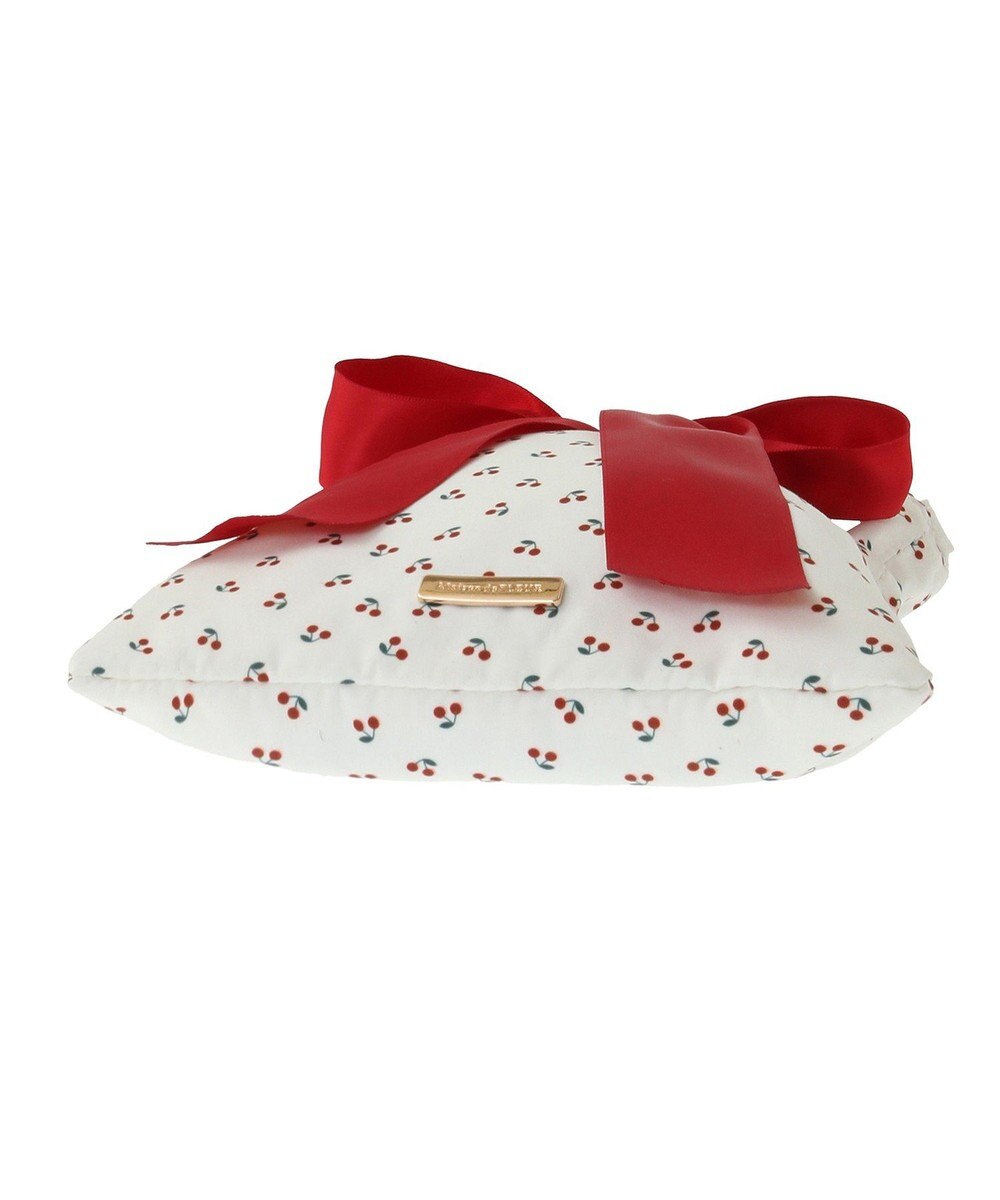 Maison de FLEUR チェリープリントミニリボン2Wayバッグ 