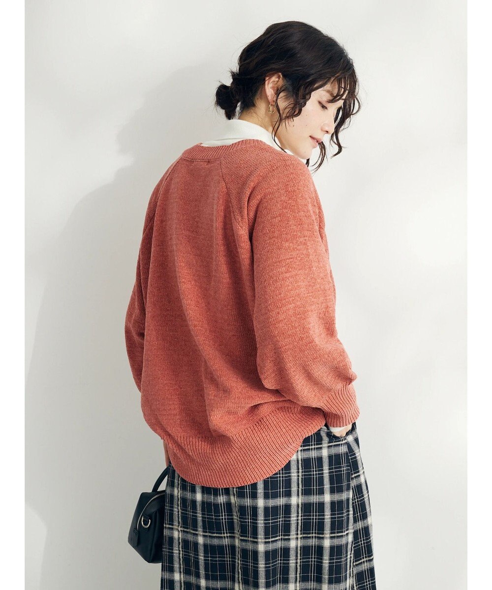 CRAFT STANDARD BOUTIQUE 洗えるコードモールＶネックプルオーバー 