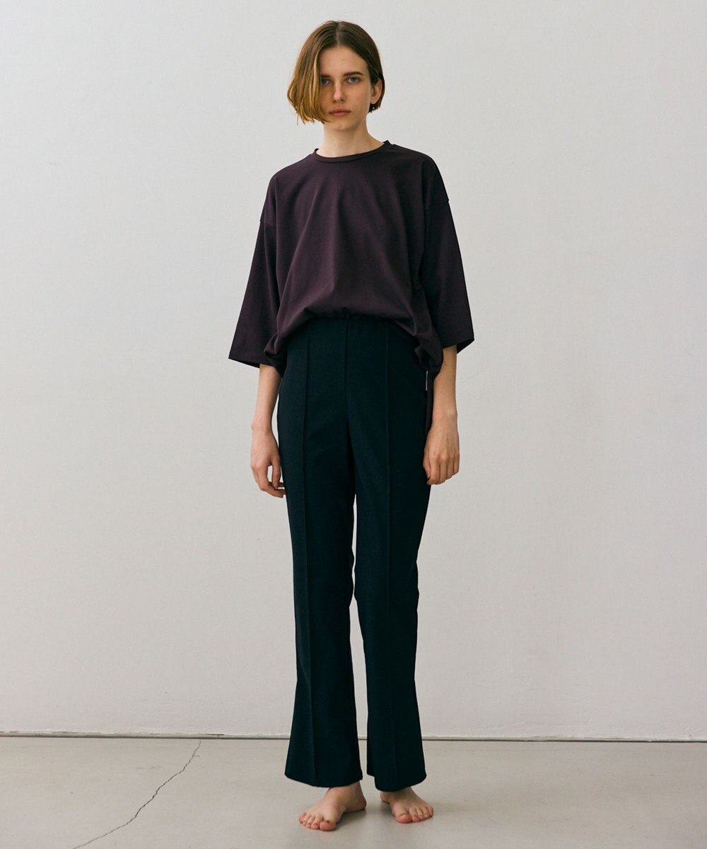 BEIGE， 【BEIGEecru/WEB限定・洗える】JERSEY STITCH / コットンオーバーサイズトップス 