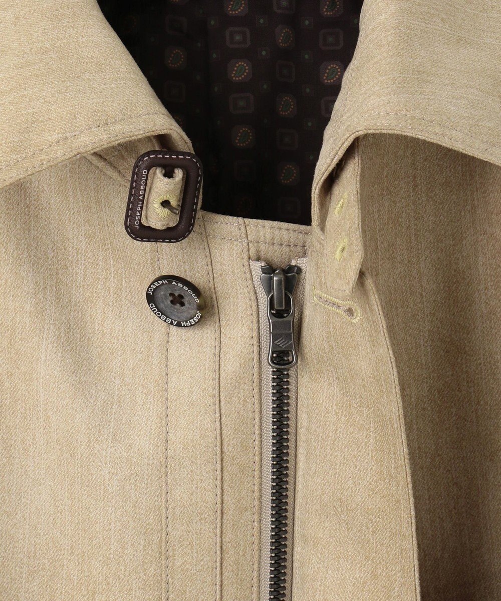 JOSEPH ABBOUD 【軽量/スウェードタッチ】ライトスウェードジャケット 