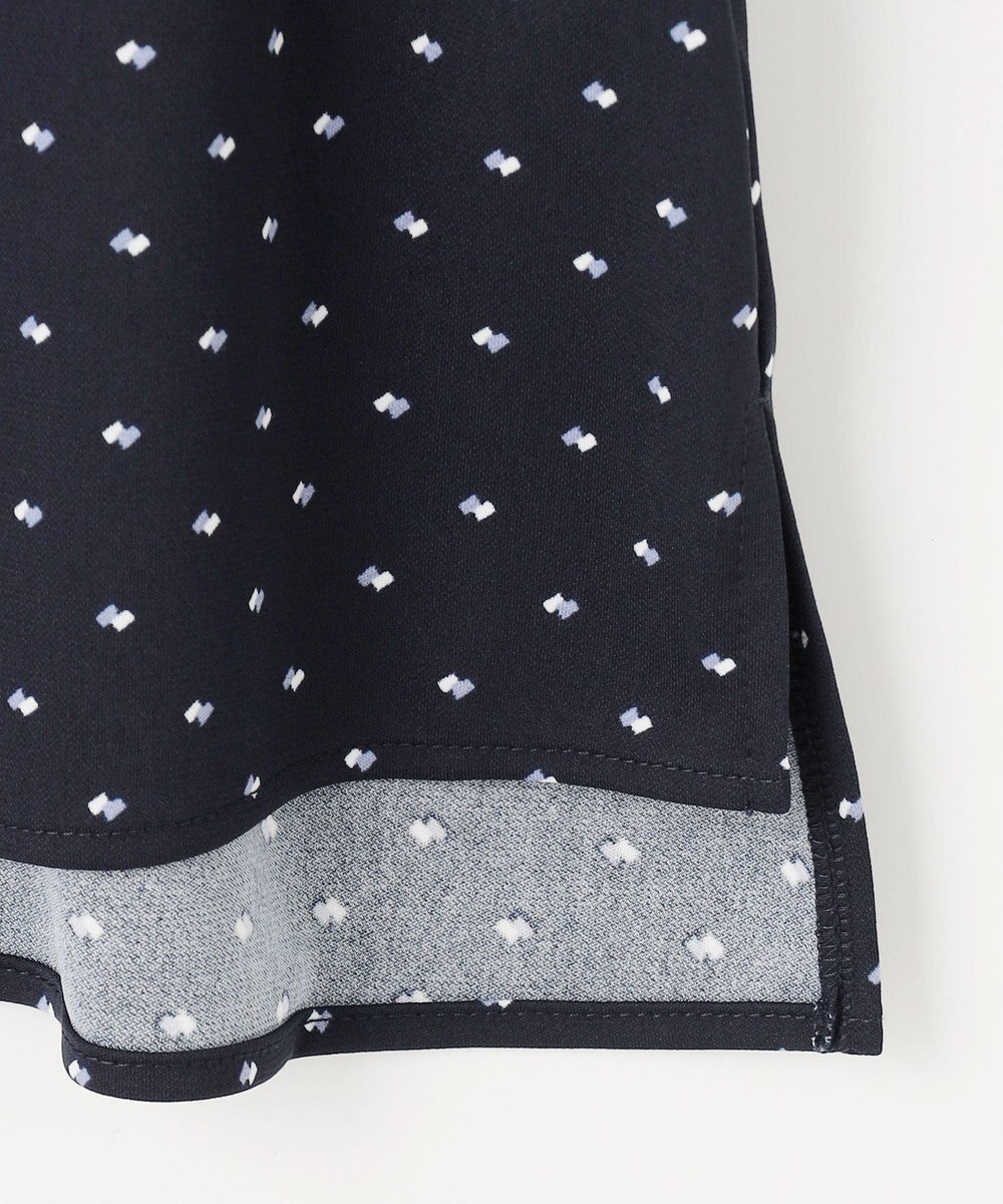 ANY SIS 【接触冷感・吸水速乾・UVケア】エアリードレープスムース 七分袖 ブラウス 