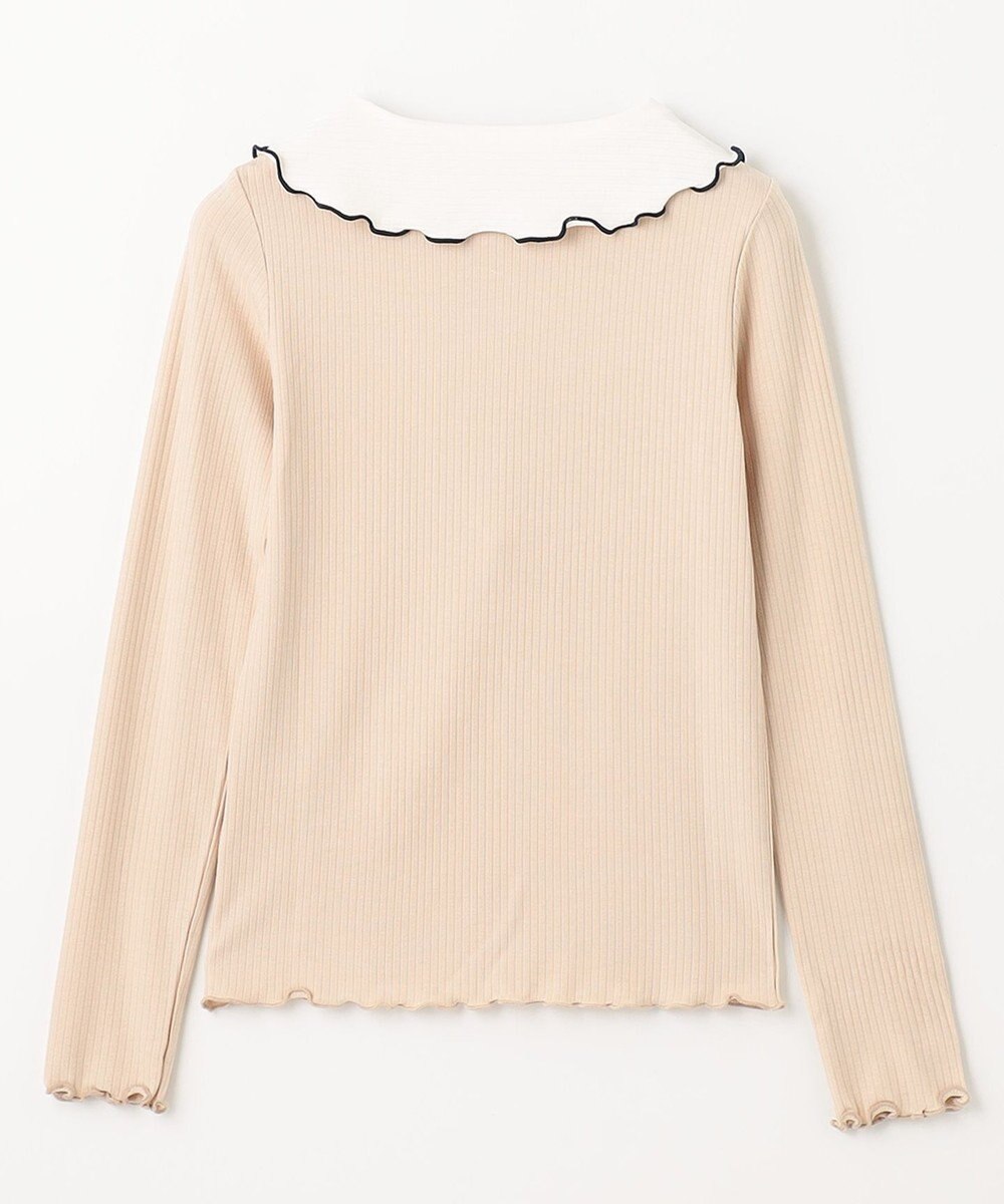 組曲 KIDS 【150-160cm】リブ襟 トップス 