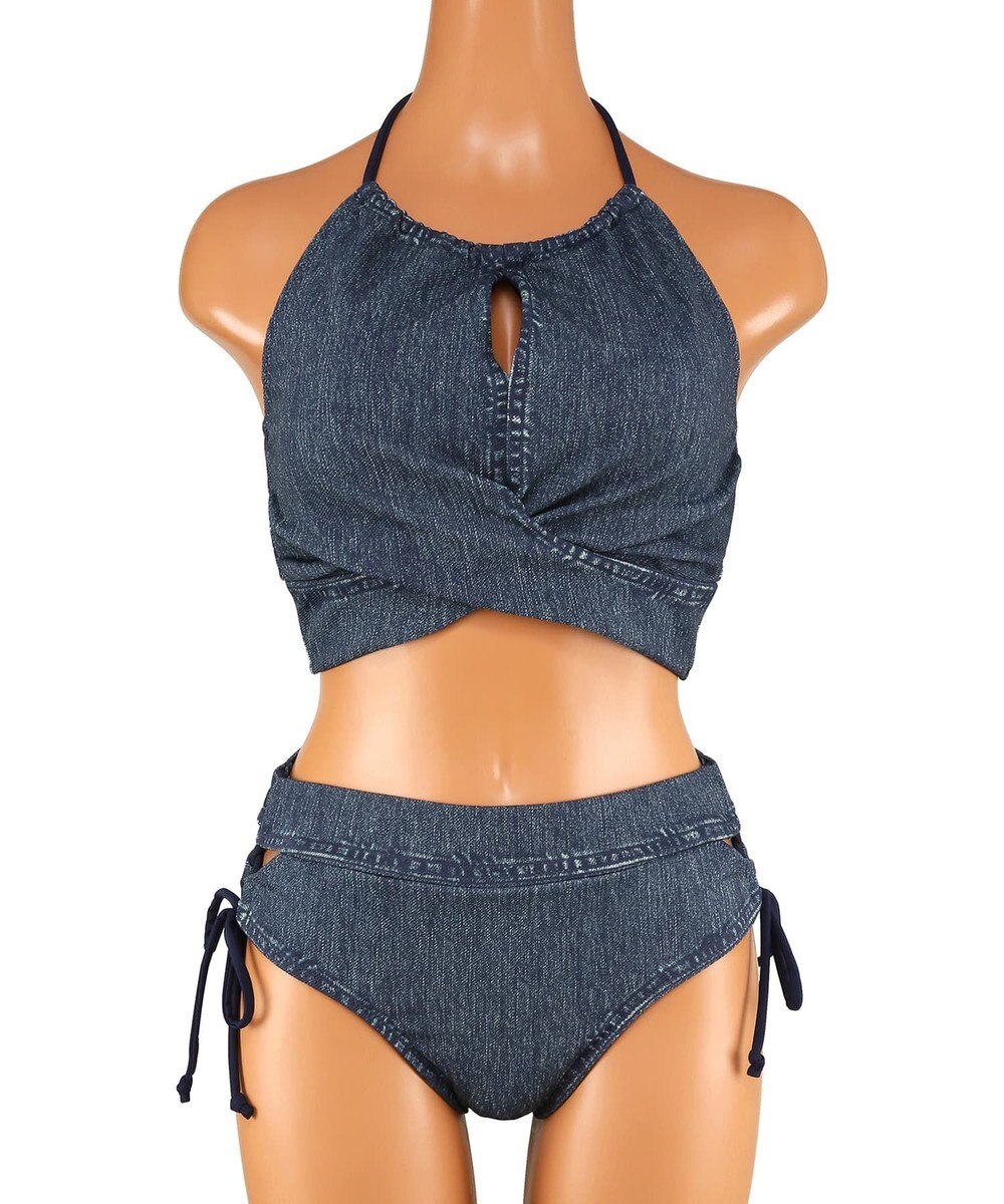 San-ai Resort（三愛水着楽園） ハイネックノンワイヤービキニ　9M　【San-ai Resort（サンアイリゾート）】 