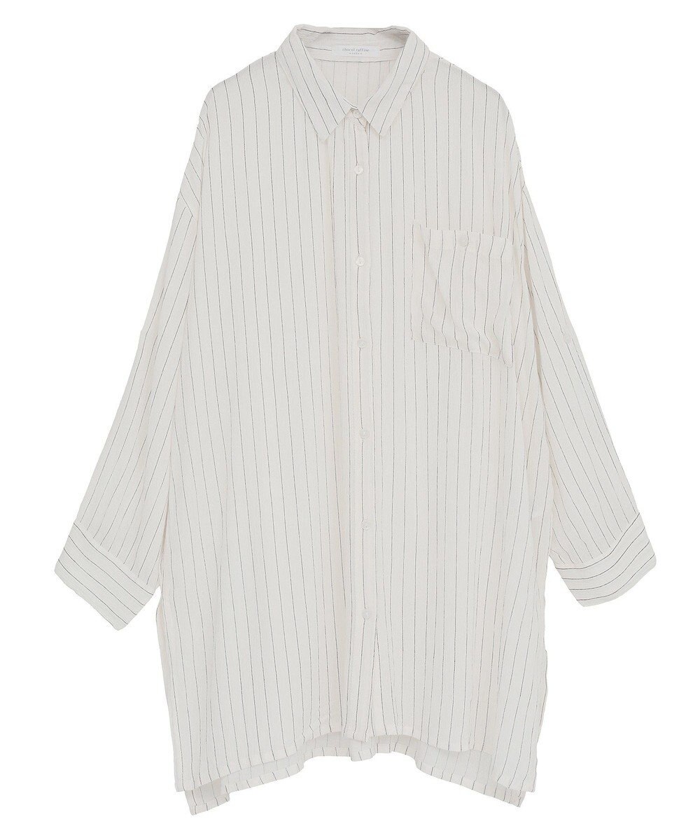 Green Parks Ｉ　ターンバック長袖レーヨンチュニック 