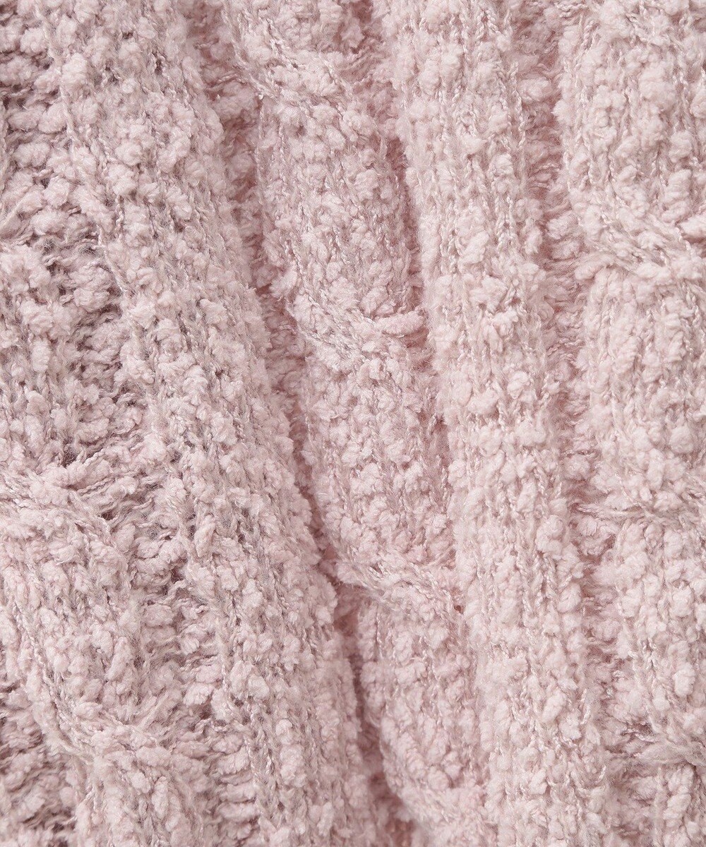 earth music&ecology ポコポコケーブルカーディガン 