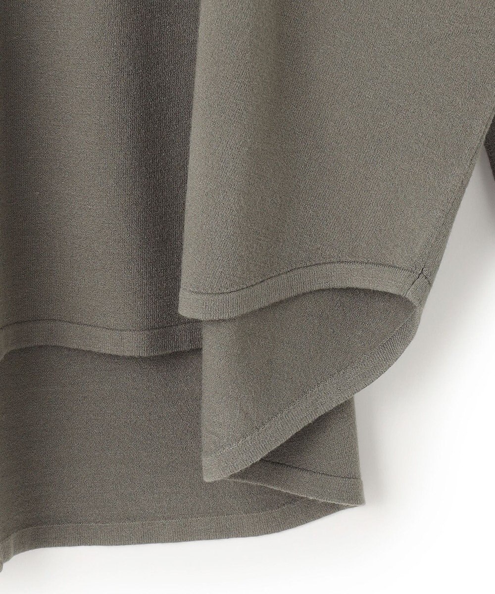 ICB 【洗える】 ヴィスコースワイド タートルネックプルオーバー 