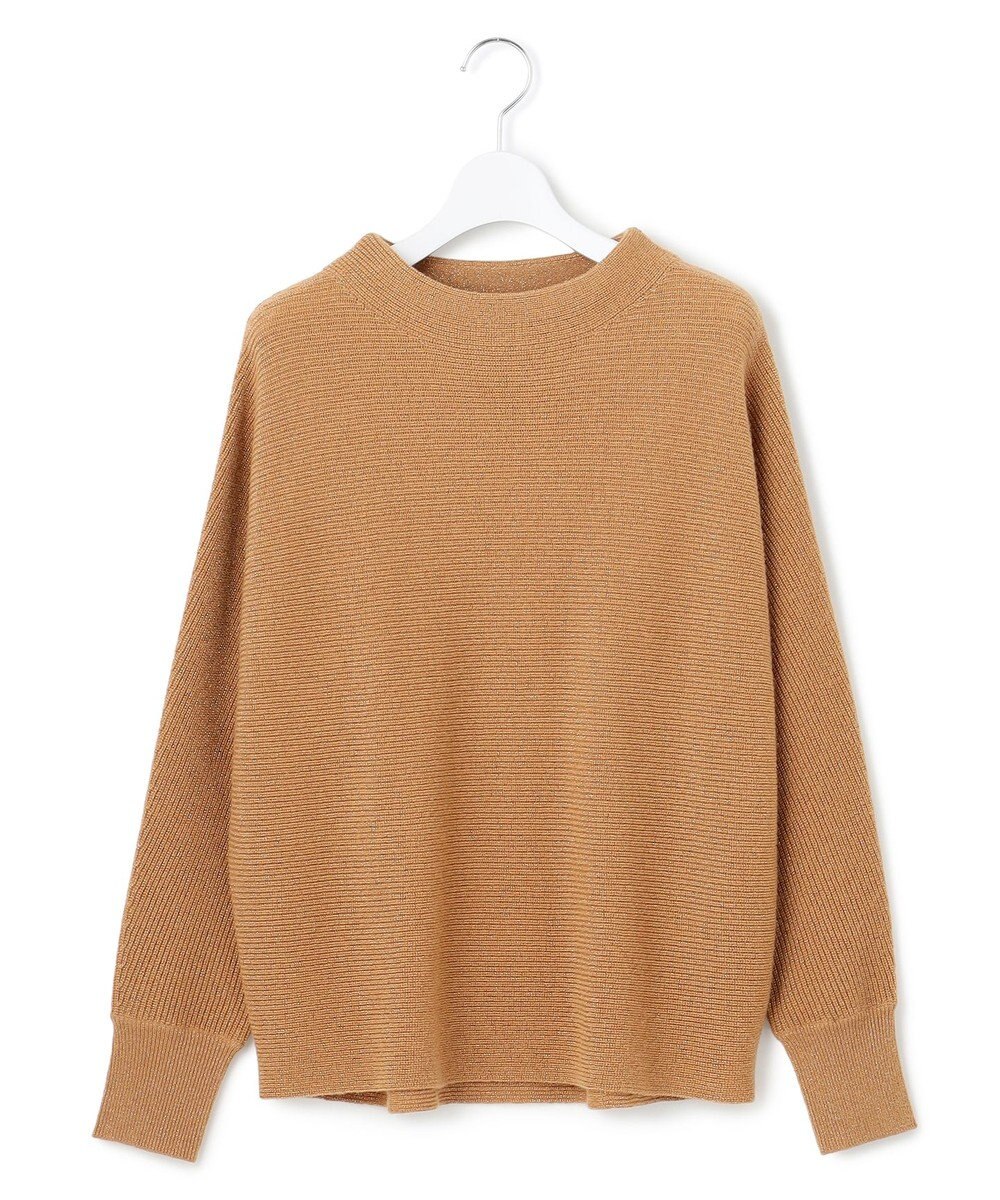 23区 【洗える】ウールカシミヤラメ ドルマンスリーブ ニット 