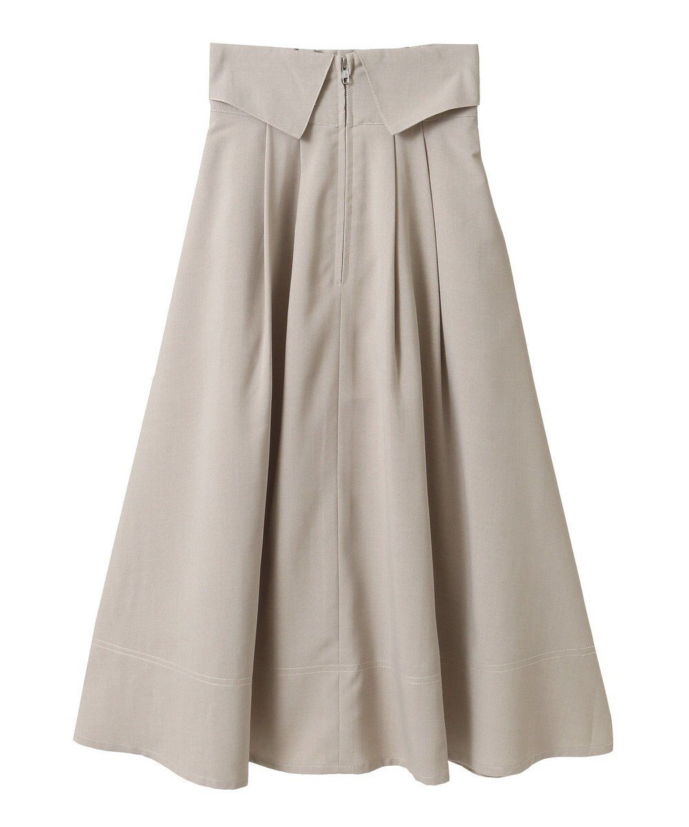 earth music&ecology フォールドオーバーウエストスカート 
