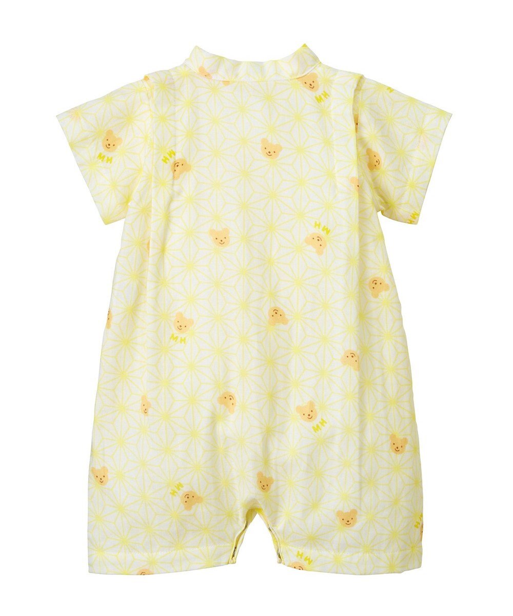 MIKI HOUSE HOT BISCUITS 【ミキハウス】【50-80cm】甚平オール 