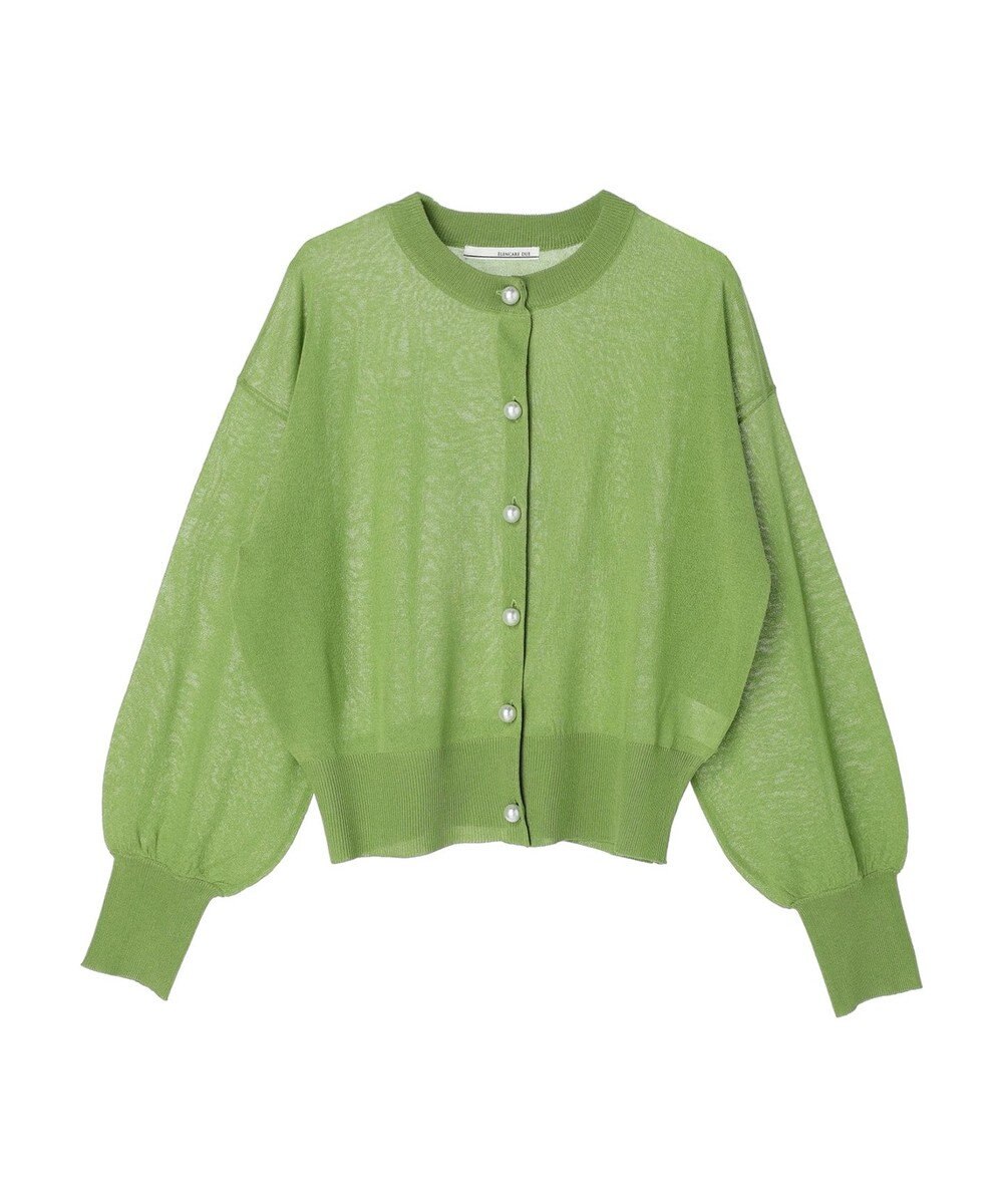 Green Parks ・ＥＬＥＮＣＡＲＥ　ＤＵＥ　パールボタンシアーカーデ 