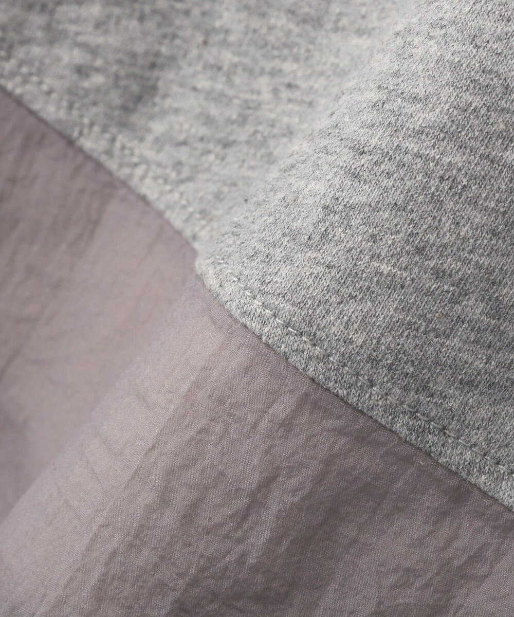 Green Parks 七分袖ドルマン裏毛シアードッキングプルオー 