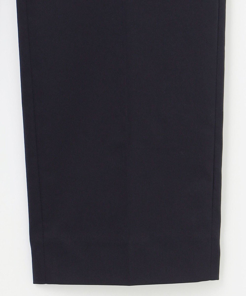 23区 【洗える/セットアップ対応】グロッシーコットンシャンブレー テーパード パンツ 