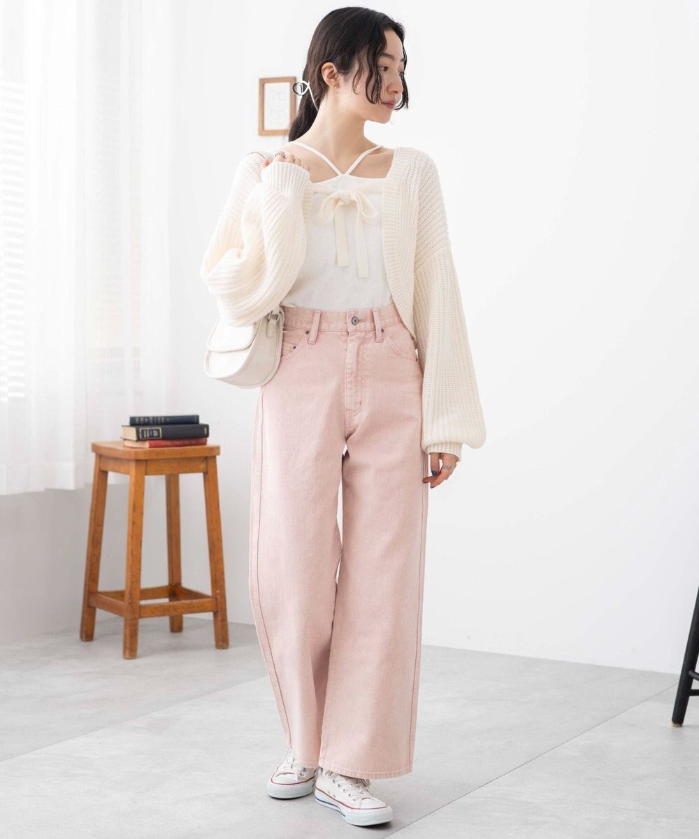 WEGO ウォッシュドカラーストレートパンツ 